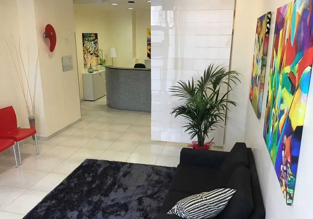 Sala di attesa dello Studio dentistico a Milazzo